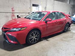 Salvage cars for sale at Blaine, MN auction: 2022 Toyota Camry SE