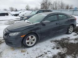 Salvage cars for sale at auction: 2017 Honda Civic DX