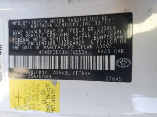 2011 Toyota Camry Base