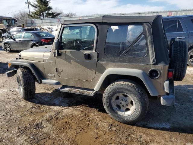 2003 Jeep Wrangler / TJ Sport