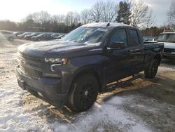 Salvage cars for sale at North Billerica, MA auction: 2021 Chevrolet Silverado K1500 RST