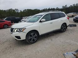 Salvage cars for sale at Houston, TX auction: 2017 Nissan Pathfinder S