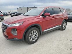 Salvage cars for sale at Grand Prairie, TX auction: 2020 Hyundai Santa FE SEL