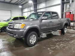 Salvage cars for sale at Ham Lake, MN auction: 2004 Toyota Tundra Double Cab SR5