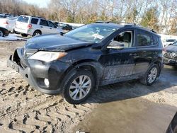 Salvage cars for sale at North Billerica, MA auction: 2015 Toyota Rav4 Limited