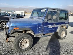 Salvage cars for sale from Copart Mentone, CA: 1994 Jeep Wrangler / YJ S