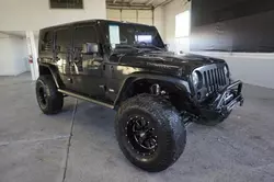 Jeep salvage cars for sale: 2015 Jeep Wrangler Unlimited Sport