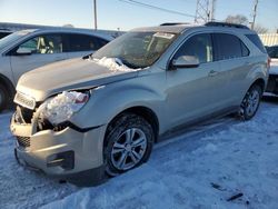 Salvage cars for sale at Dyer, IN auction: 2015 Chevrolet Equinox LT