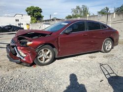 Chevrolet Malibu ls salvage cars for sale: 2016 Chevrolet Malibu LS