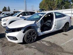 Honda salvage cars for sale: 2021 Honda Civic Sport