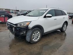 Salvage cars for sale at Grand Prairie, TX auction: 2018 KIA Sorento LX