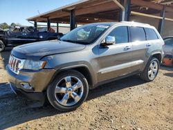 Salvage cars for sale at Tanner, AL auction: 2012 Jeep Grand Cherokee Overland