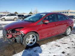 Salvage cars for sale at Littleton, CO auction: 2014 Ford Focus SE