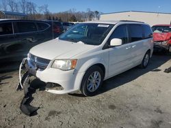 Salvage cars for sale at Spartanburg, SC auction: 2013 Dodge Grand Caravan SXT