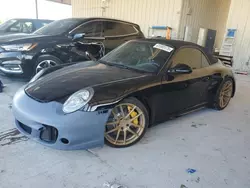 Salvage cars for sale at Homestead, FL auction: 2012 Porsche 911 Turbo Cabriolet