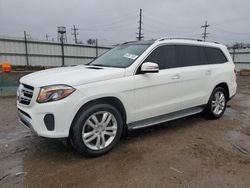 Salvage cars for sale at Chicago Heights, IL auction: 2017 Mercedes-Benz GLS 450 4matic