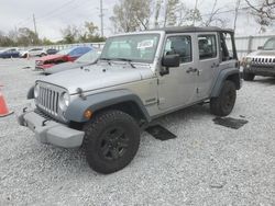 Salvage Cars with No Bids Yet For Sale at auction: 2015 Jeep Wrangler Unlimited Sport