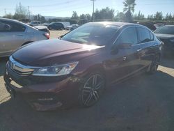 Honda salvage cars for sale: 2017 Honda Accord Sport