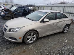 Chevrolet salvage cars for sale: 2012 Chevrolet Cruze LT