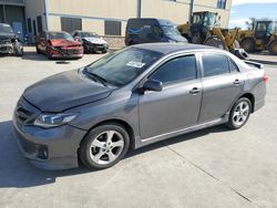 Salvage cars for sale from Copart Wilmer, TX: 2012 Toyota Corolla Base