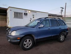 Hyundai Santa fe salvage cars for sale: 2003 Hyundai Santa FE GL