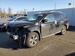 Salvage cars for sale at Portland, OR auction: 2017 Nissan Pathfinder S