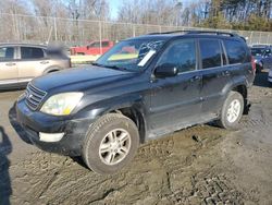 Salvage cars for sale at Waldorf, MD auction: 2007 Lexus GX 470