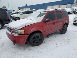 Vehiculos salvage en venta de Copart Woodhaven, MI: 2007 Ford Escape Limited