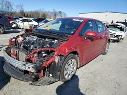 Salvage cars for sale at Spartanburg, SC auction: 2020 Toyota Corolla LE