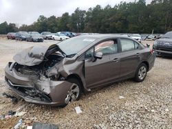 Carros salvage para piezas a la venta en subasta: 2013 Honda Civic LX