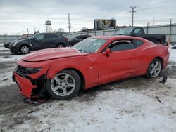 Salvage cars for sale at Chicago Heights, IL auction: 2023 Chevrolet Camaro LS