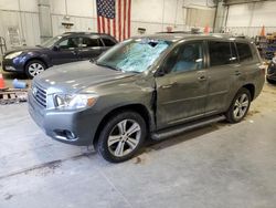 Salvage cars for sale from Copart Mcfarland, WI: 2010 Toyota Highlander Sport