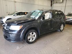 Salvage cars for sale at Franklin, WI auction: 2012 Dodge Journey SXT