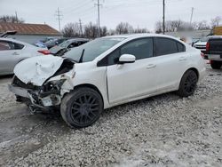 Salvage cars for sale at Columbus, OH auction: 2015 Honda Civic EXL