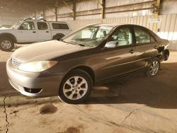 Salvage cars for sale at Phoenix, AZ auction: 2005 Toyota Camry LE