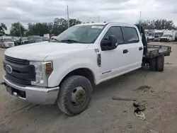 Salvage trucks for sale at Riverview, FL auction: 2018 Ford F350 Super Duty