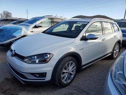 Volkswagen Vehiculos salvage en venta: 2017 Volkswagen Golf Alltrack S