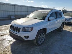 Jeep salvage cars for sale: 2016 Jeep Compass Latitude