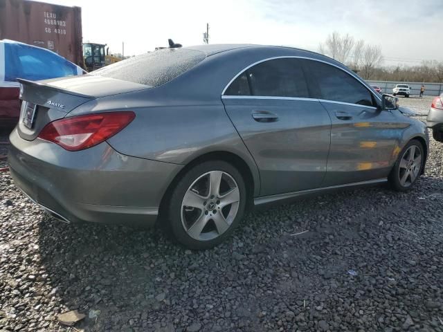 2018 Mercedes-Benz CLA 250 4matic