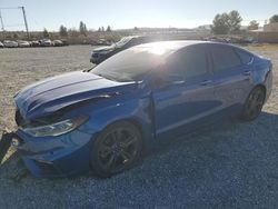 Salvage cars for sale at Mentone, CA auction: 2017 Ford Fusion Sport