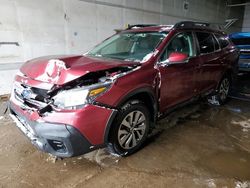 Salvage cars for sale from Copart Portland, MI: 2020 Subaru Outback Premium