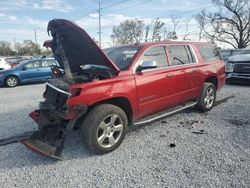 Salvage SUVs for sale at auction: 2015 Chevrolet Suburban K1500 LTZ