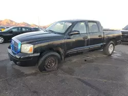 Salvage trucks for sale at North Las Vegas, NV auction: 2005 Dodge Dakota Quad SLT