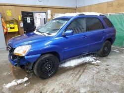 Salvage cars for sale from Copart Kincheloe, MI: 2007 KIA Sportage EX