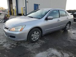 Salvage cars for sale at Duryea, PA auction: 2007 Honda Accord LX