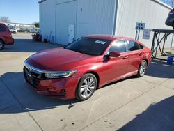 Salvage cars for sale at Sacramento, CA auction: 2018 Honda Accord LX