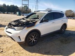 Salvage cars for sale at China Grove, NC auction: 2018 Toyota Rav4 SE