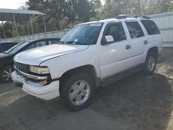 Salvage cars for sale at Savannah, GA auction: 2003 Chevrolet Tahoe K1500