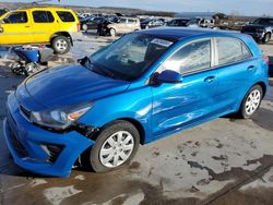 Salvage cars for sale at Grand Prairie, TX auction: 2022 KIA Rio S