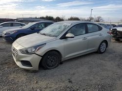 Salvage cars for sale at Sacramento, CA auction: 2019 Hyundai Accent SE